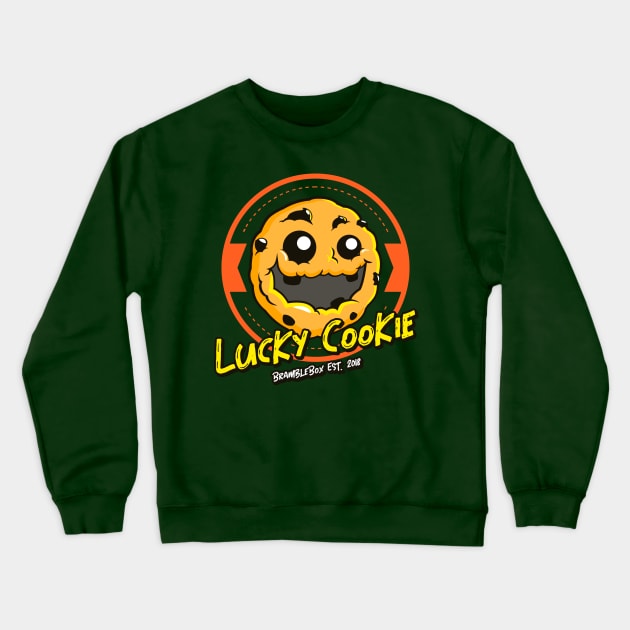 Lucky Cookie Crewneck Sweatshirt by BrambleBoxDesigns